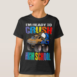 Camiseta Estou pronto para esmagar o caminhão monstro Segu