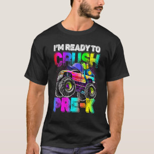 Camiseta Estou pronto para esmagar o Caminhão Pré K Monster