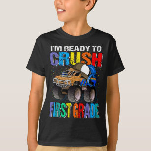 Camiseta Estou pronto para esmagar o caminhonete de primeir