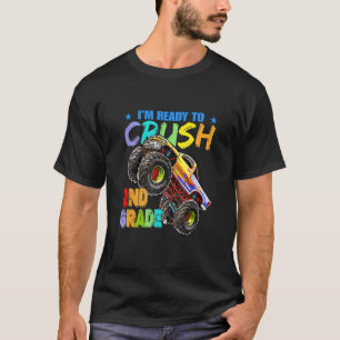 Camiseta Estou pronto para esmagar o carro de caminhonete m