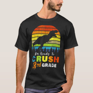 Camiseta Estou pronto para esmagar o dinossauro 3º grau