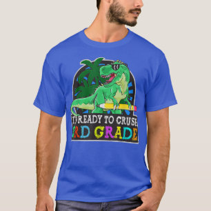 Camiseta Estou pronto para esmagar o dinossauro do 3º ano d