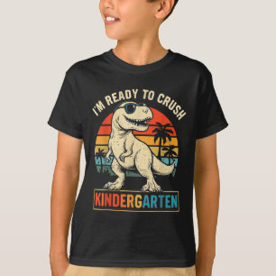 Camiseta Estou Pronto Para Esmagar O Dinossauro Do Jardim D