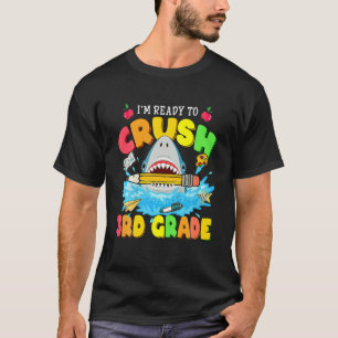 Camiseta Estou pronto para esmagar o doo de tubarão de bar