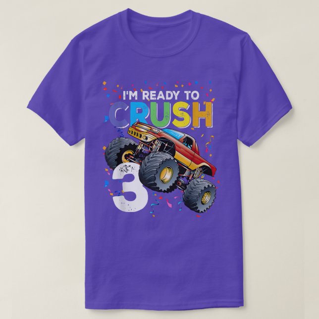 Camiseta Estou pronto para esmagar o Funn de Caminhão anive (Frente do Design)