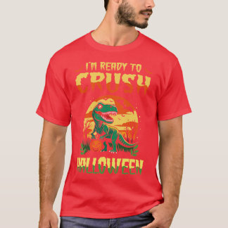 Camiseta Estou Pronto Para Esmagar o Halloween