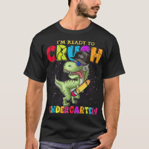 Camiseta Estou pronto para esmagar o infantário Engraçado E