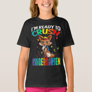 Camiseta Estou pronto para esmagar o infantário Fox T-Shir