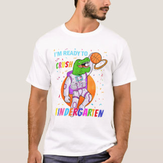 Camiseta Estou pronto para esmagar o jardim de infância