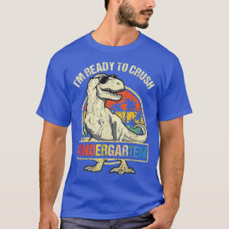 Camiseta Estou pronto para esmagar o jardim de infância 35