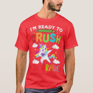 Camiseta Estou Pronto Para Esmagar O Jardim De Infância A D