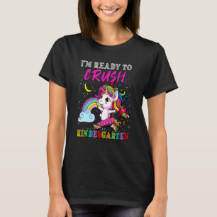 Camiseta Estou pronto para esmagar o jardim de infância de 