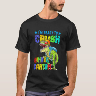 Camiseta Estou pronto para esmagar o jardim de infância Din