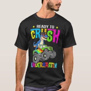 Camiseta Estou Pronto Para Esmagar O Jardim De Infância Din
