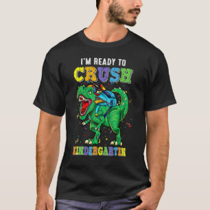 Camiseta Estou pronto para esmagar o jardim de infância Din