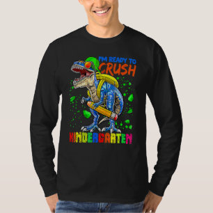 Camiseta Estou pronto para esmagar o jardim de infância Din