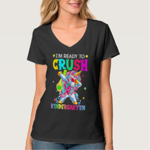 Camiseta Estou pronto para esmagar o jardim de infância fel
