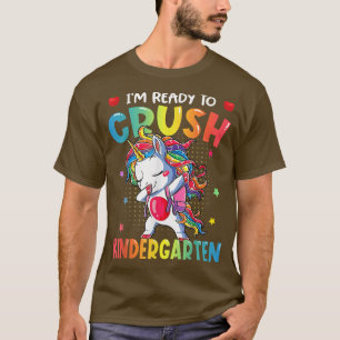 Camiseta Estou pronto para esmagar o jardim de infância fel