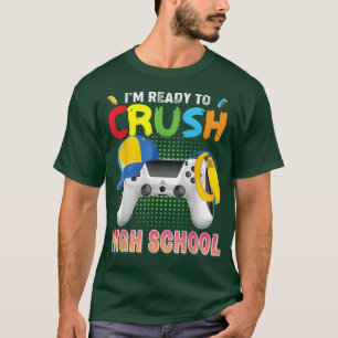 Camiseta Estou pronto para esmagar o jogo de vídeo do Segun