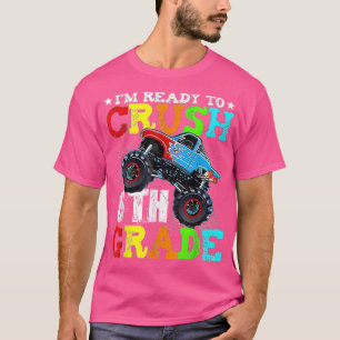 Camiseta Estou pronto para esmagar o monstro do 6