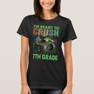 Camiseta Estou pronto para esmagar o monstro do 7
