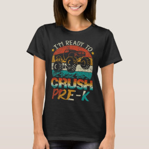 Camiseta Estou pronto para esmagar o Monstro do Caminhão Pr