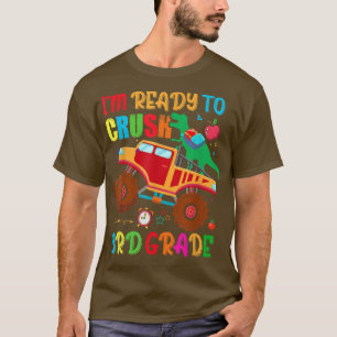 Camiseta Estou pronto para esmagar o Monstro do Dinossauro