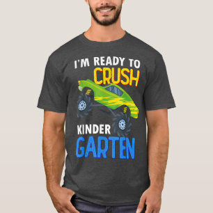 Camiseta Estou pronto para esmagar o monstro do jardim de i
