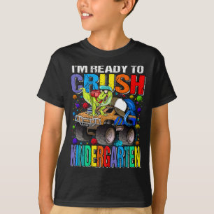 Camiseta Estou pronto para esmagar o monstro do jardim de i