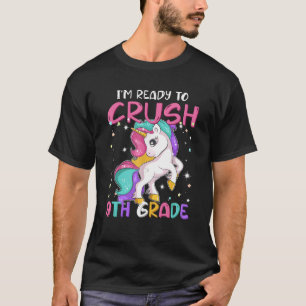 Camiseta Estou pronto para esmagar o Nono Grau, Cute Unicor