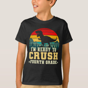 Camiseta estou pronto para esmagar o quarto ano