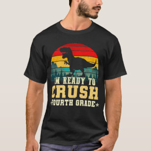 Camiseta estou pronto para esmagar o quarto ano
