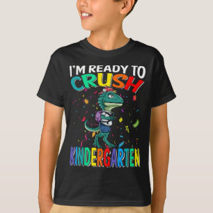 Camiseta Estou pronto para esmagar o Raptor do jardim de in
