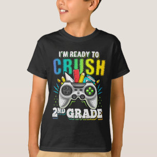 Camiseta Estou pronto para esmagar o segundo Grau Ck para o