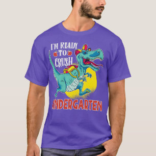 Camiseta Estou Pronto Para Esmagar Os Meninos Do Jardim De 