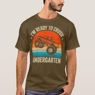 Camiseta Estou pronto para esmagar os meninos monstros do j