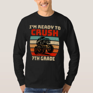 Camiseta Estou pronto para esmagar os rapazes de caminhonei