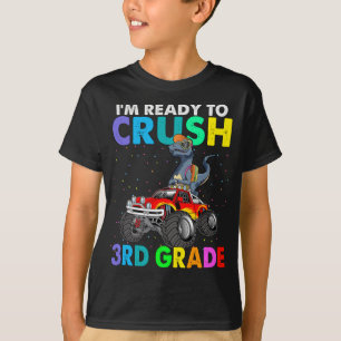 Camiseta Estou pronto para esmagar os rapazes do 3º ano de