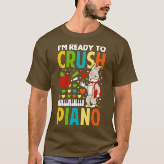 Camiseta Estou Pronto Para Esmagar Piano