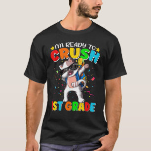 Camiseta Estou Pronto Para Esmagar Primeiro Grau Dança de G