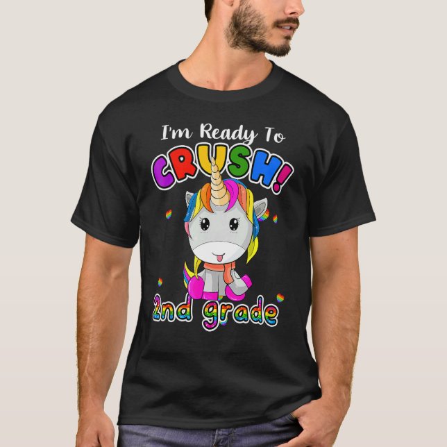 Camiseta Estou pronto para esmagar segundo Grau Dabbing Uni (Frente)