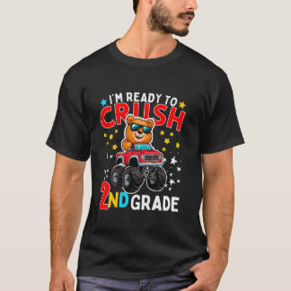 Camiseta Estou pronto para esmagar segundo Grau Engraçado M