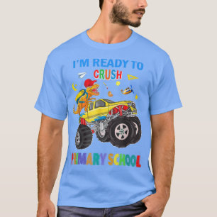 Camiseta Estou pronto para esmagar T-Shirt Engraçado do Ens