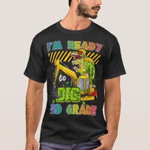 Camiseta Estou pronto para fazer o 3º ano de volta ao Dinos
