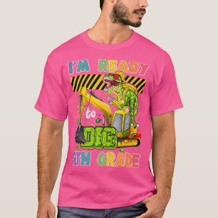 Camiseta Estou pronto para fazer o 8º ano de volta ao dinos