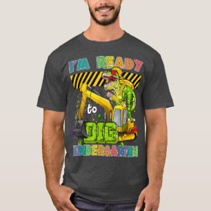 Camiseta Estou pronto para fazer o jardim de infância de vo