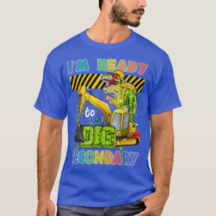 Camiseta Estou pronto para fazer o secundário de volta ao d