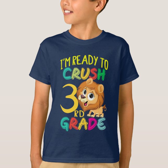 Camiseta Estou pronto para o Crush 3º grau (Frente)