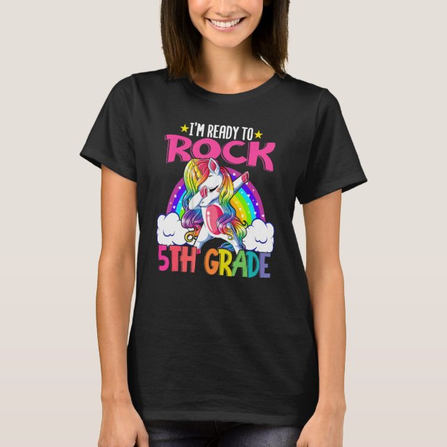 Camiseta Estou pronto para o Rock 5. (Frente)