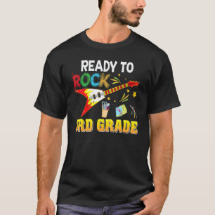 Camiseta Estou Pronto Para Rockar a Terceira Série de Volta